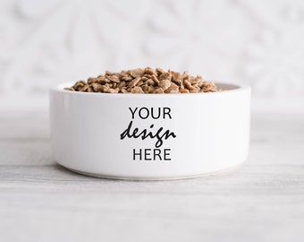 Download Pet Bowl Mock Up Etsy