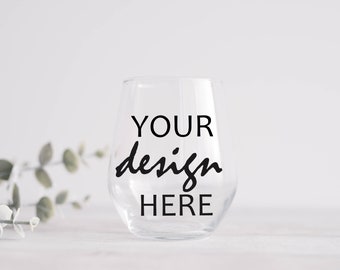 Download Wine Glass Mockup Etsy