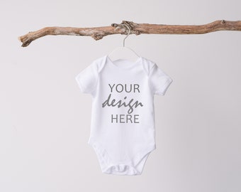 Download White Onesie Mockup Etsy