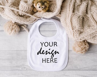 Download Baby Bib Mockup Etsy