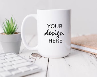 Download 15oz Mug Mockup Etsy