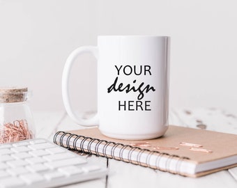 Download 15oz Mug Mockup Etsy