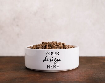 Download Pet Bowl Mockup Etsy