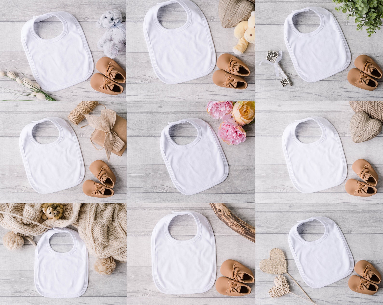 21 Baby Bib Mockups Bib Mock up Baby Mockup Gender Neutral Etsy UK