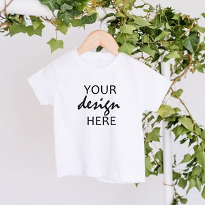 Bella Canvas 3001 Toddler Mockup Kids T-Shirt Mockup White Tshirt Mock Up Toddler Mockup Kids Tee Mock Up Download Jpg