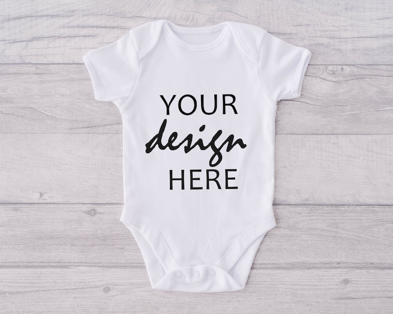 Baby Bodysuit Mockup Onesie Mock Ups Babygrow Mockup Romper Etsy