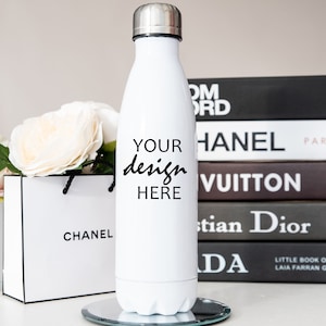 Water Bottle Mockups 17oz Bottle mockup Drink Bottle Mock up School Cup Luxury Brand Girl Boss Refillable Water Bottle JPG Digital Download