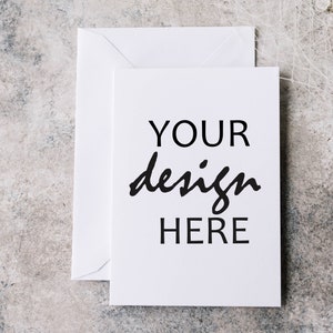 2 x wenskaartmodel met witte envelop, bedankkaartmodel voor rustieke kerstbruiloft, lifestylefoto, jpeg direct downloaden