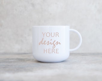 Kids 6oz Mug MockUp Child's Polymer Coffee Cup Mock up Plastic Unbreakable 11oz Mug Hot Chocolate Mockup JPG Digital Download