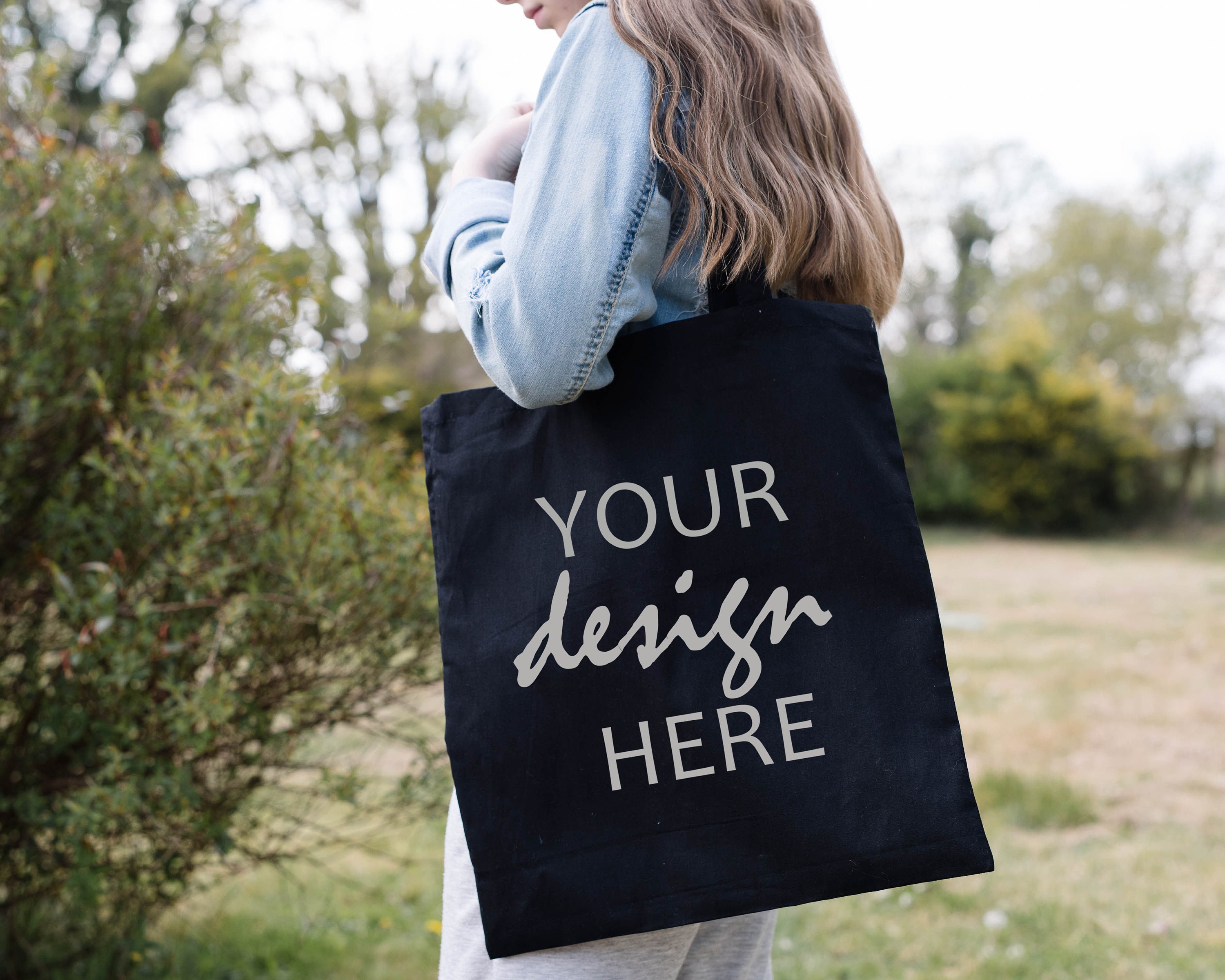 Download Tote Mockup Black Shopping Bag Mock Up Gift Mockup Teacher | Etsy