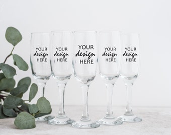Champagne flute Mockup Wine Glass Mockup Bachelorette Glass Mock Up Hen Bridal Party Photo Wedding Toast SVG Mock Up JPG Digital Download