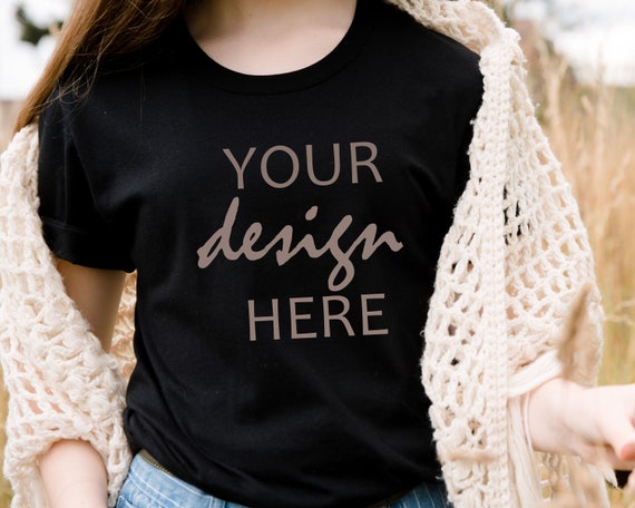 etsy t shirt mockup