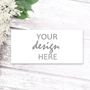 ギフトカード モックアップ 3.75x8 カード モックアップ SVG モックアップ 素朴なギフト券 モックアップ、結婚式の文房具、ライフスタイル写真、Jpeg 即時ダウンロード