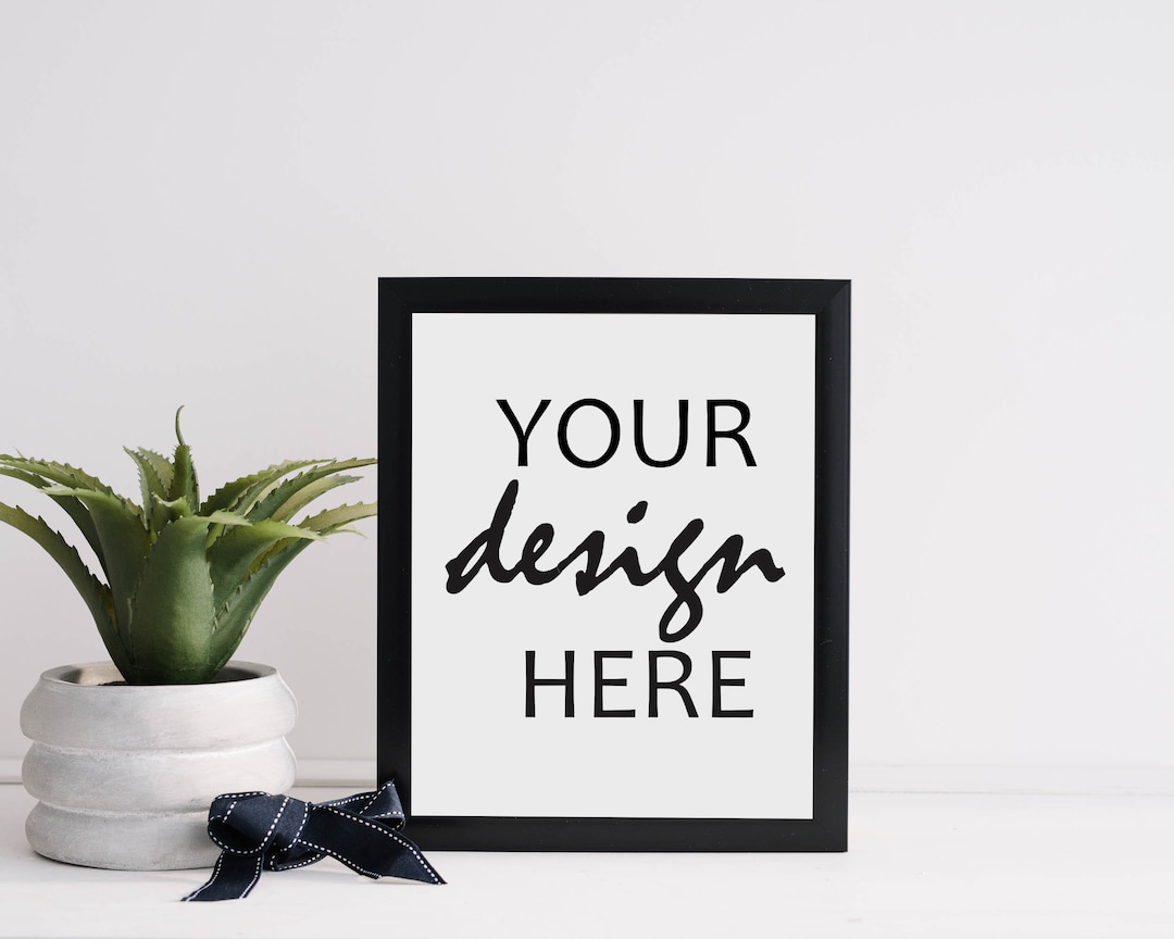 8 X 10 Frame Mockup PSD Smart Object Frame Mock up Mock up