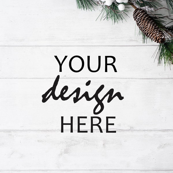 Christmas Flatlay, Product Background Mockup, Wedding Styled Stock Photography, Photo Design Flat Lay Mock Up, JPG Digital Download