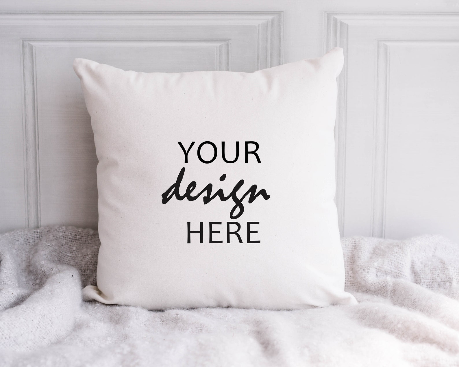 Pillow Mockup Cushion Mockups Stock photo Mock Up Gift