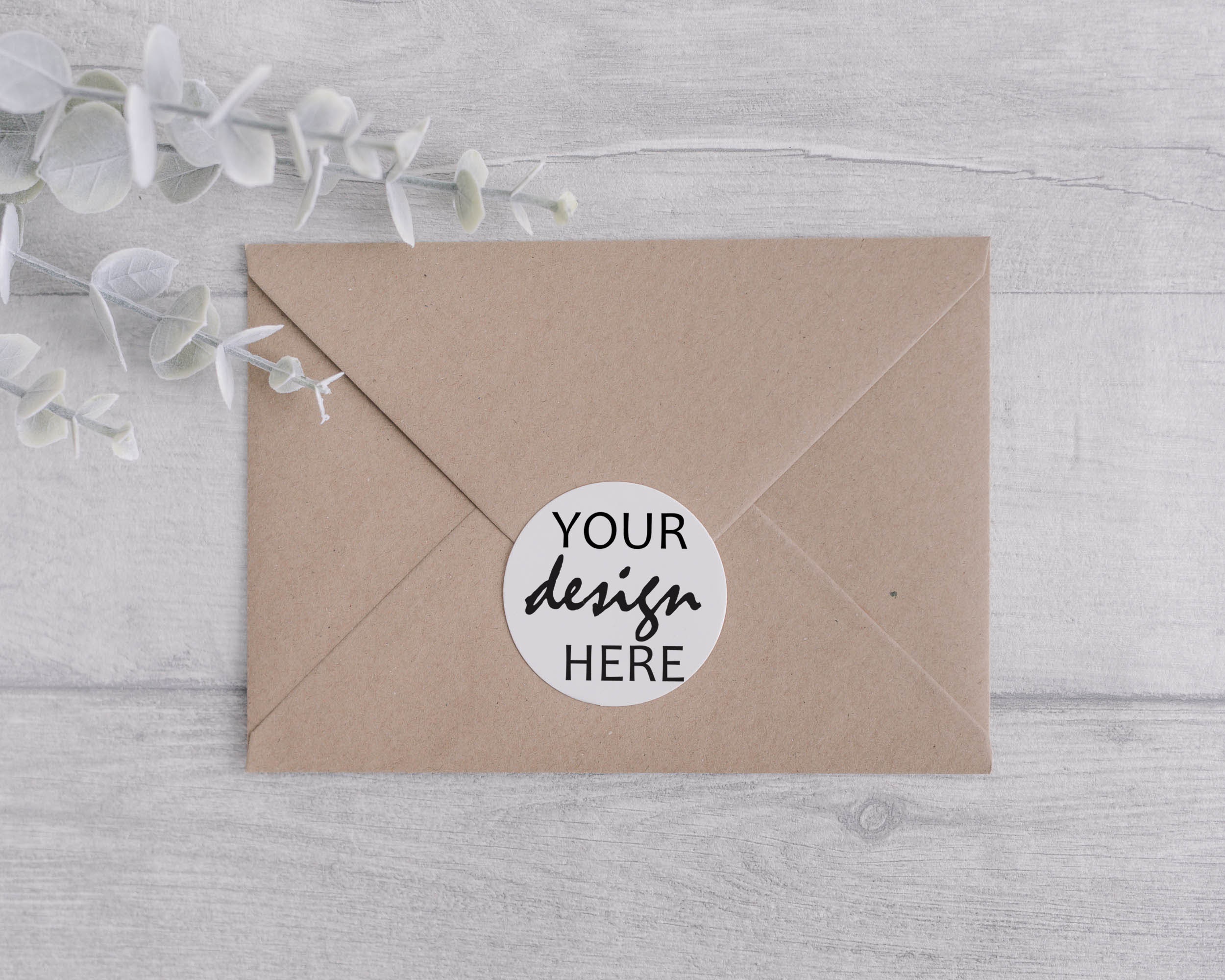 Round Sticker Mockup Envelope Sticker Wedding Sticker Mockup Etsy