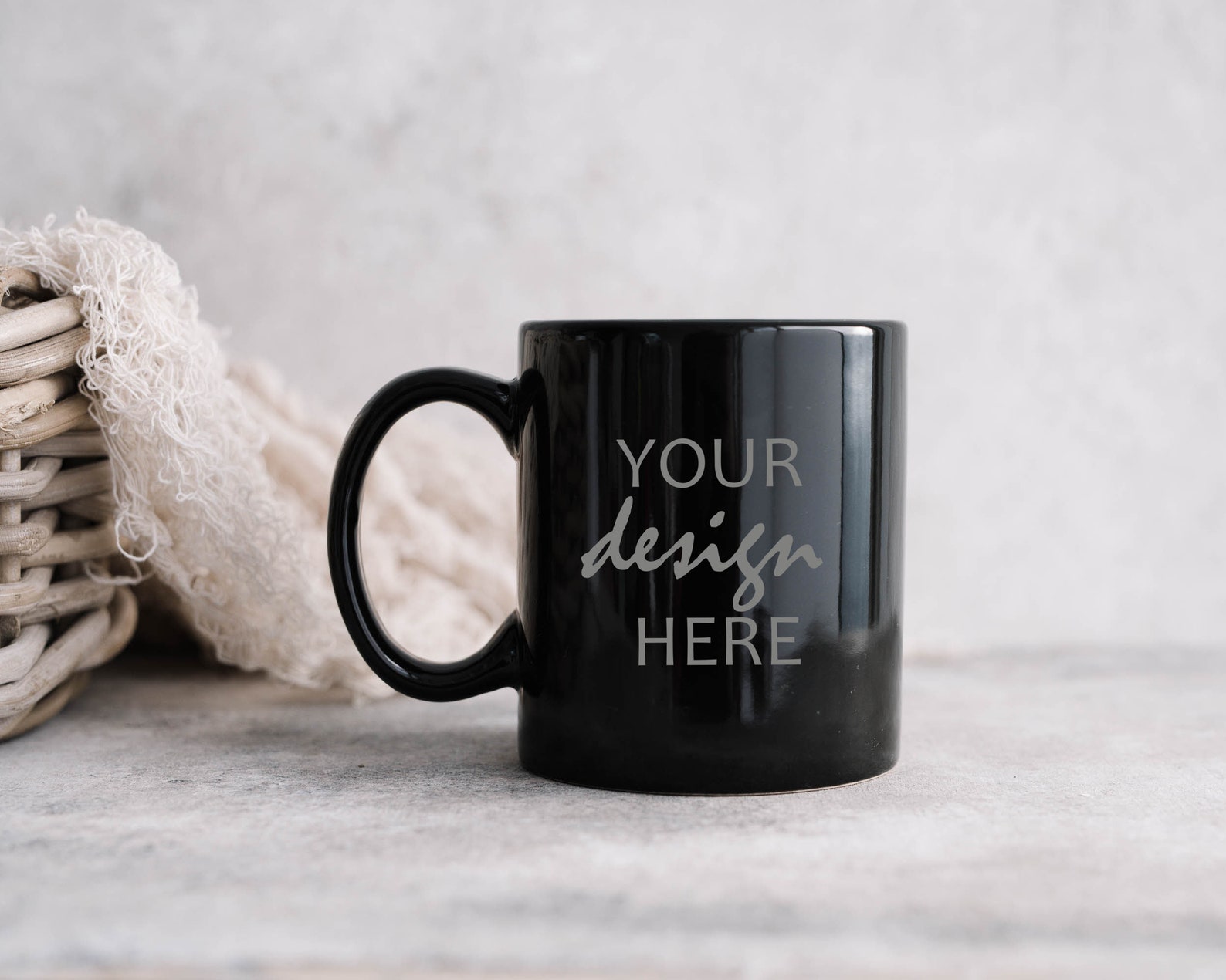 Black Mug Mockup Black Coffee Cup Mug Mockup Styled Stock Etsy