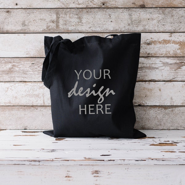 5 x Black Tote Mockups Shopping Bag Mockups Shopping tote Mock Up Gift Bag Mockup Sublimation Bag Cricut Mock Up Digital Download Jpg