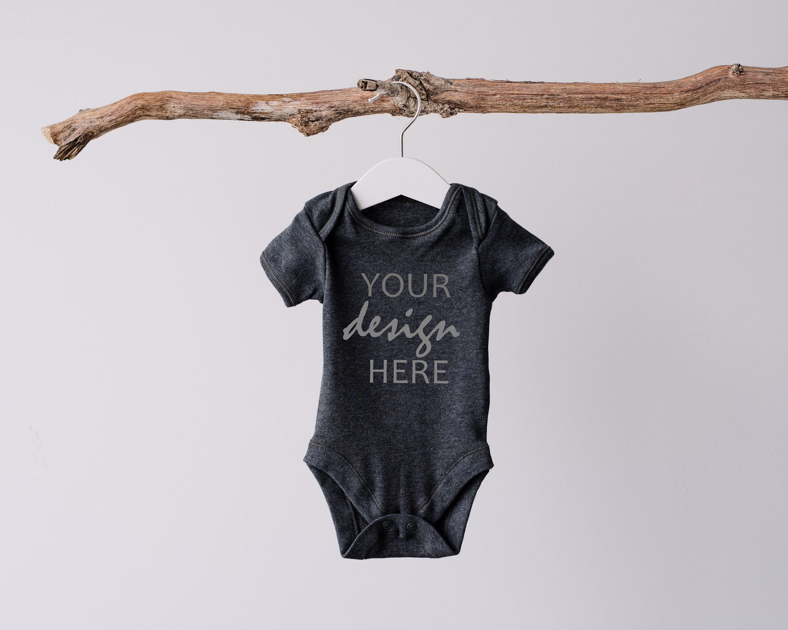 Baby Bodysuit Mockup Grey Onesie Mock up Babygrow Mockup Etsy
