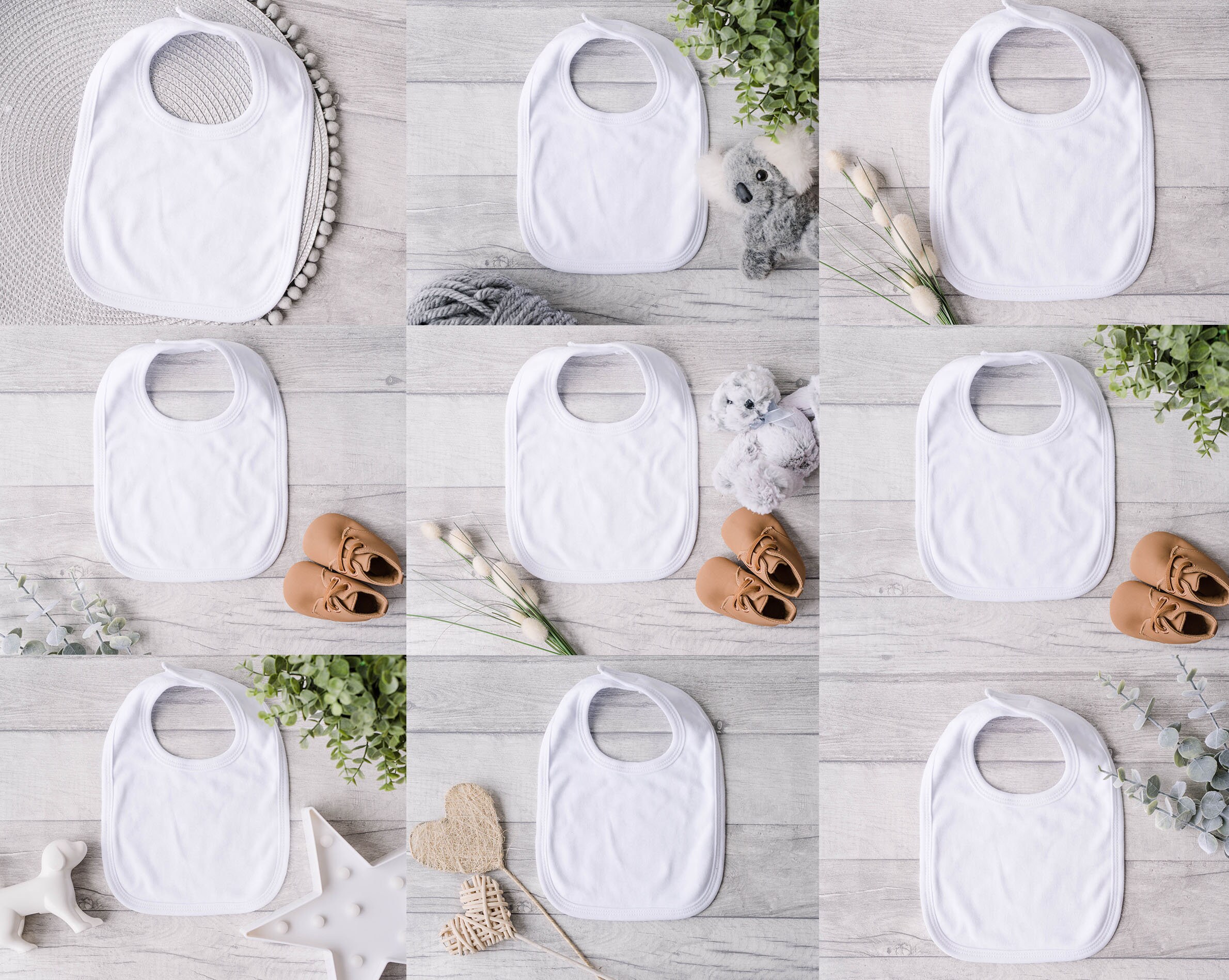 21 Baby Bib Mockups Bib Mock up Baby Mockup Gender Neutral Etsy UK