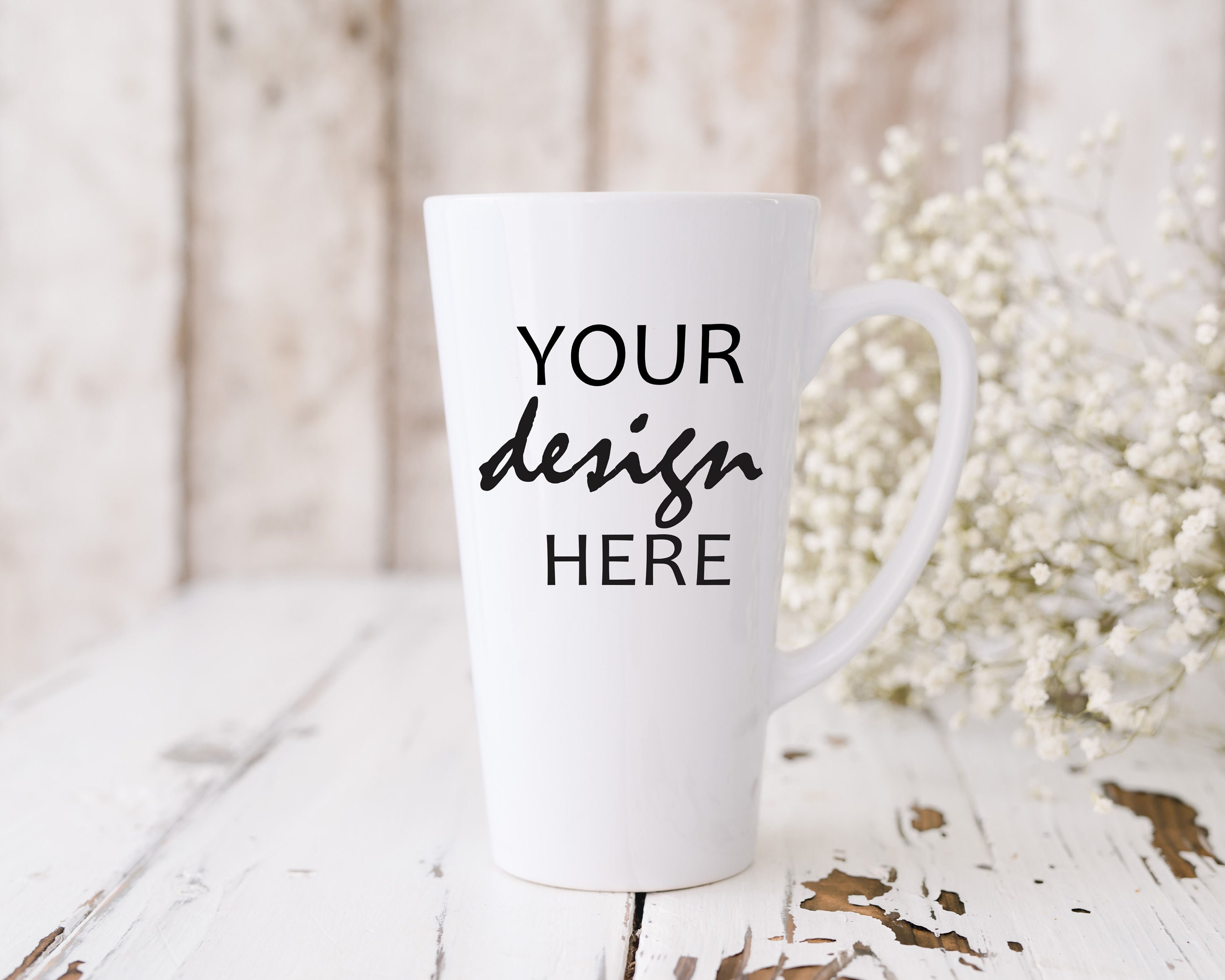 Mug de Latte 500ml, Mug de latte, Mug, OBJETS PHOTO