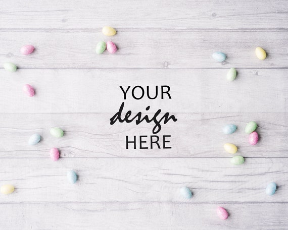 Easter Whitewash Wood Product Background Mockup, Easter Styled Stock Photography, Photo Design Flat Lay Mock Up, JPG Digital Download