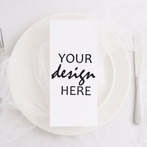 Menu de casamento Mockup de casamento mockup de cartão de casamento convite svg sublimação mockup estilo de vida foto, Jpeg Instant Download