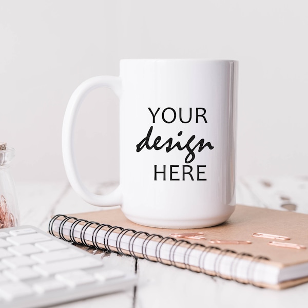 15oz Mug MockUp Coffee Cup Mock up Mock Up Photograph Styled Stock Photo Template SVG Mock-up Cricut Sublimation Mockup JPG Digital Download