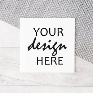 Quadrat Grußkarte Mockup quadratisches Kartenmockup Dankeschön-Karte Mockup Mockup Cricut Mockup Hochzeit Mockup Jpeg Instant Download