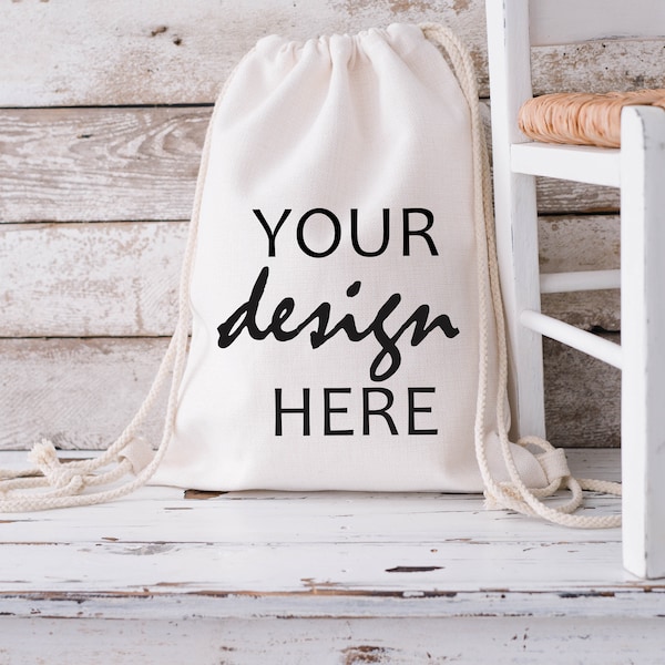 2 x Drawstring Bag Mockups Shopping Bag Mockups School Bag Mock Up Gift Bag Mockup Sublimation Bag Cricut Mock Up Digital Download Jpg