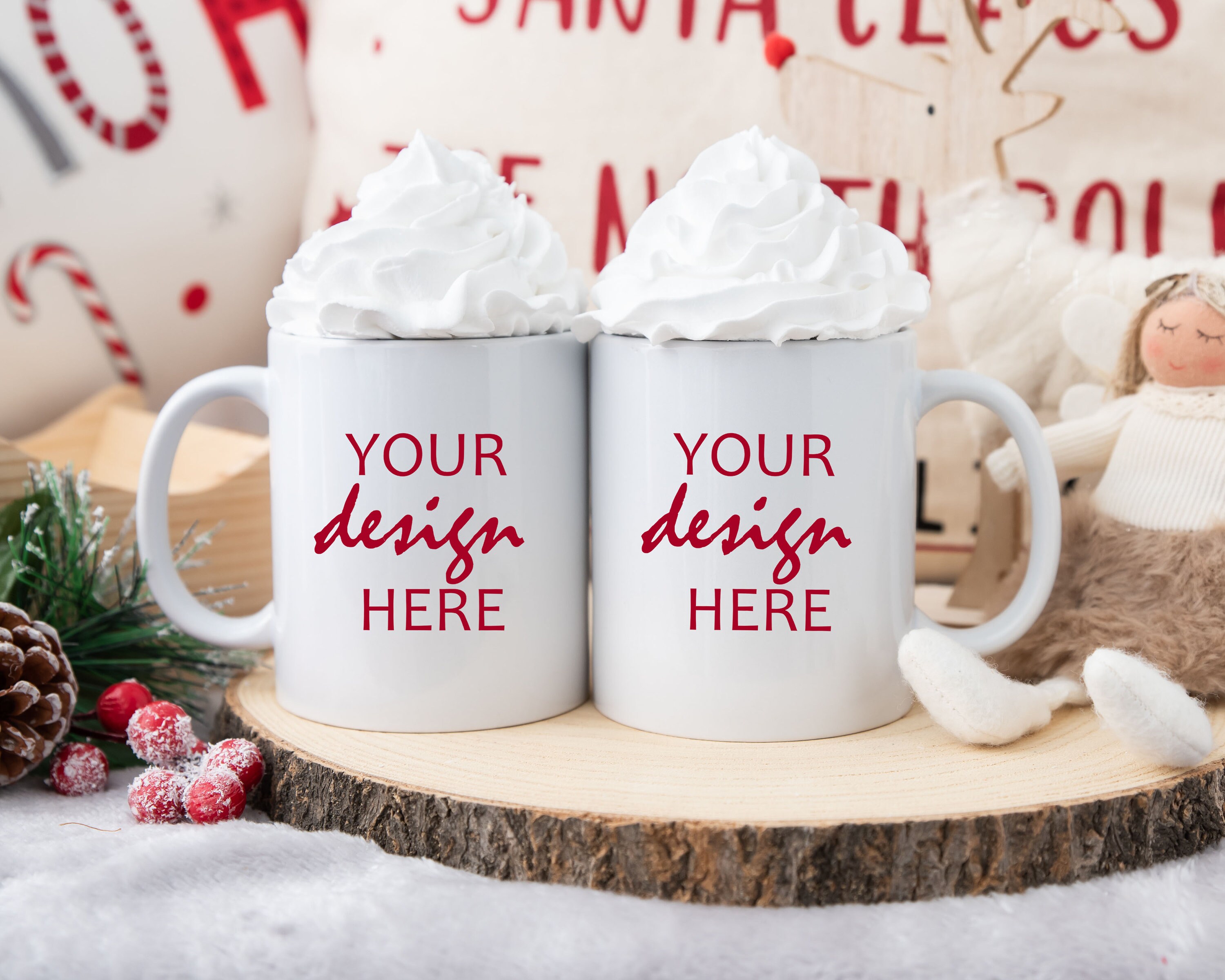His and Hers Coffee Mug Mockup Couples Coffee Cups Mugs Etsy — free download