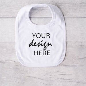 Baby Bib Mockup Bib Mock up baby mock-up gender neutral mock up Baby Mockup Stock Photography Flat Lay Cricut SVG MockUp Sublimation JPG