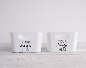 Storage Box Mock Up Home Edit Mockup Organization Hinch Decals Cleaning Box Sticker SVG Mockup Photograph Styled Stock JPG Digital Download