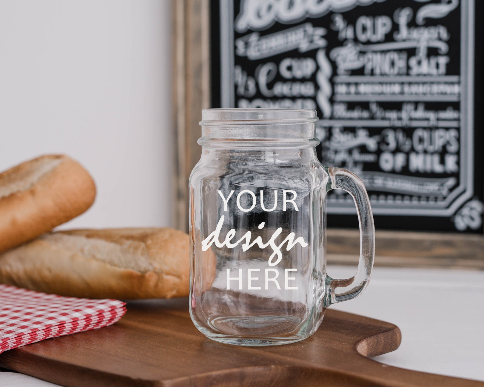 Mason Jar Mockup Farmhouse Mock ups Mason Jar Mockups