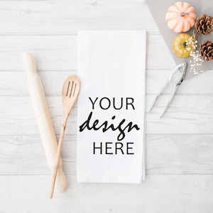 4 x Tea towel Mock up White Tea towel Mockup Halloween Styled Stock Photography Flat lay Fall Mock-up Autumn Mock Up JPG Digital Download