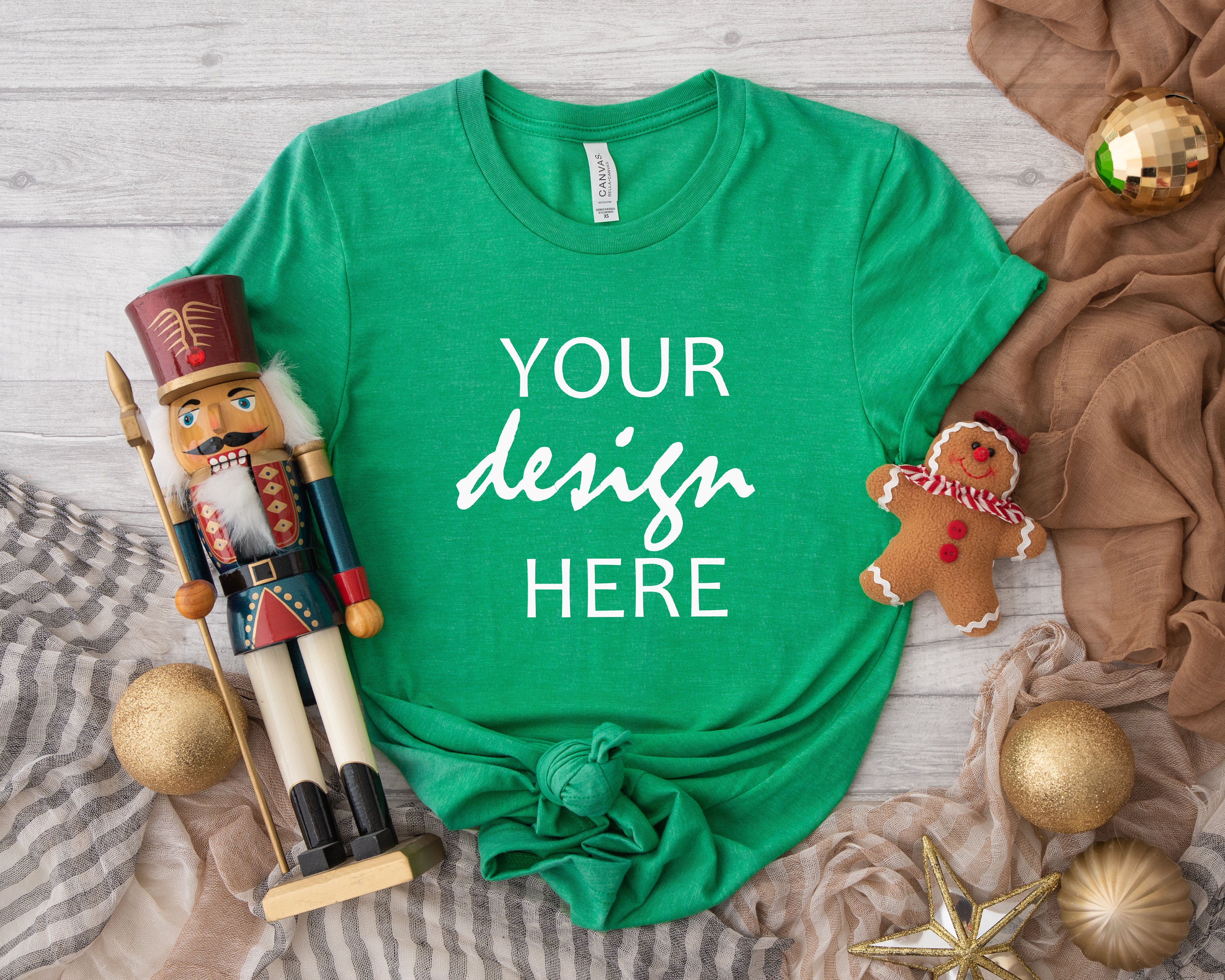 green shirt christmas
