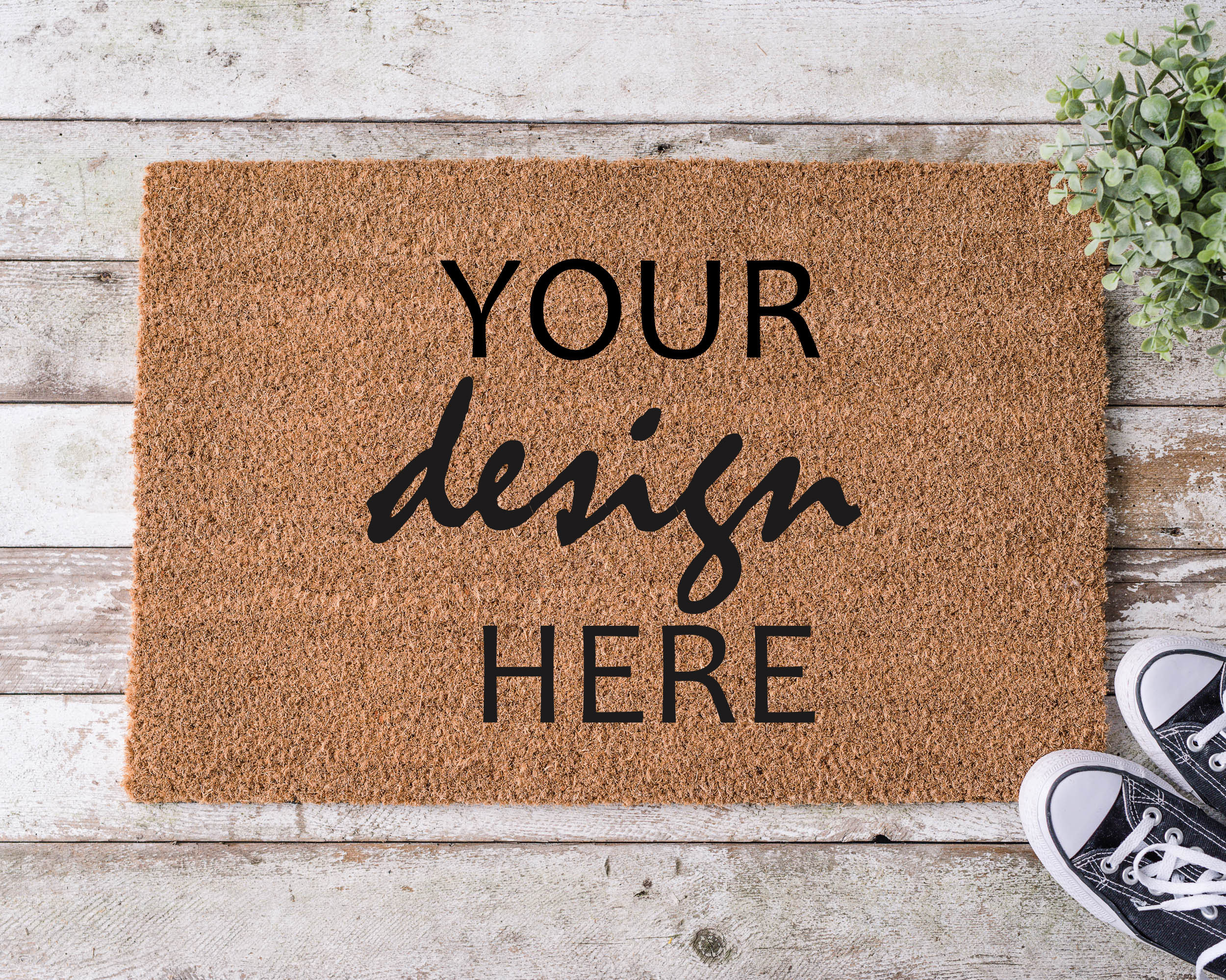 Doormat Mockup Styled Stock Photography Mockups Simple Door Etsy
