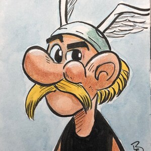 Asterix The Gaul Sketchcard