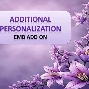 Add on Personalization