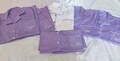 Lilac pajamas Cotton Pajama Set,LoungewearSet,Pj Set,Bridal Party Pajamas Bride Pajamas, Bridesmaid pjs ,Bridal Party gifts,Cotton Pj sets product logo