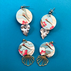 White bird earrings, bird earrings silver, animal earrings, bird earrings dangle, bird earrings, cute bird earring,cute earring for women