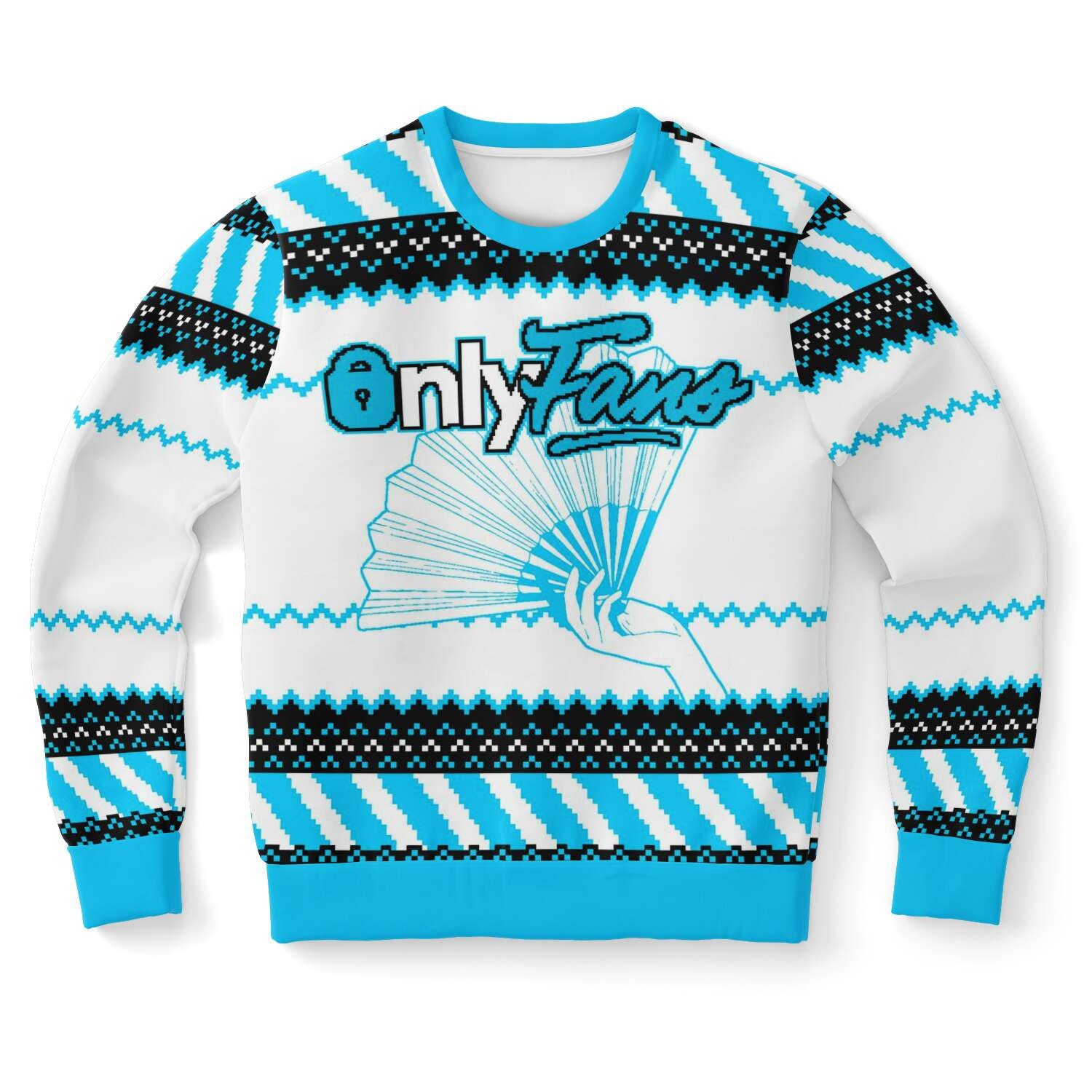 2022 ONLY HAND FANS ugly christmas sweater