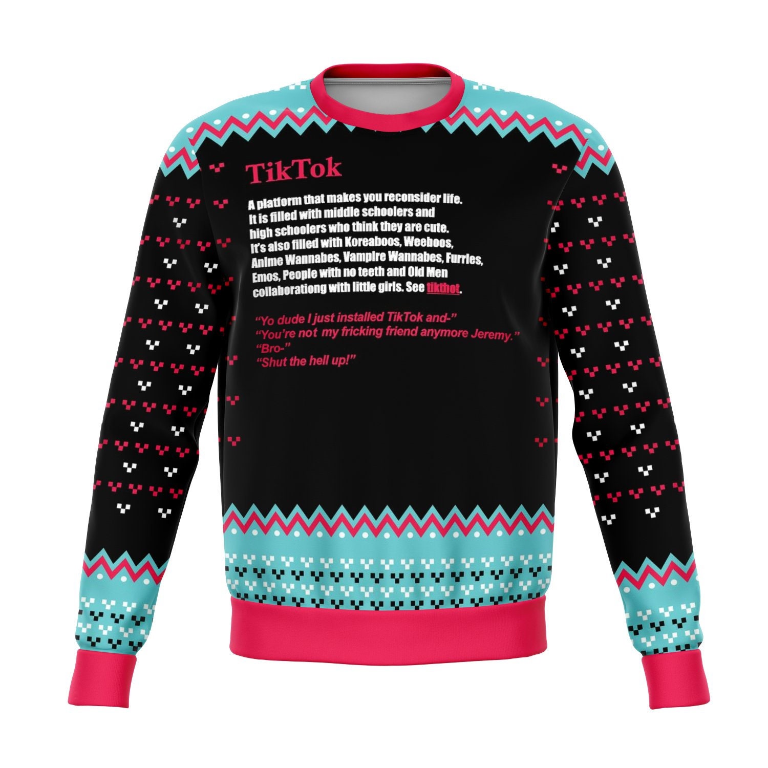 2022 Tiktok Definition Ugly Christmas 