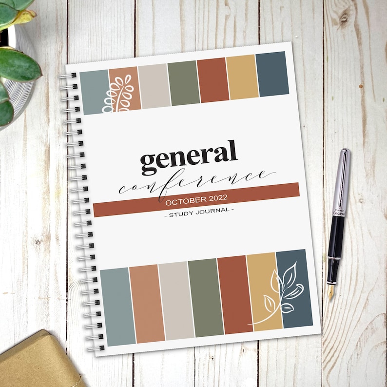 OCTOBER 2022 GENERAL CONFERENCE Journal General Conference Etsy