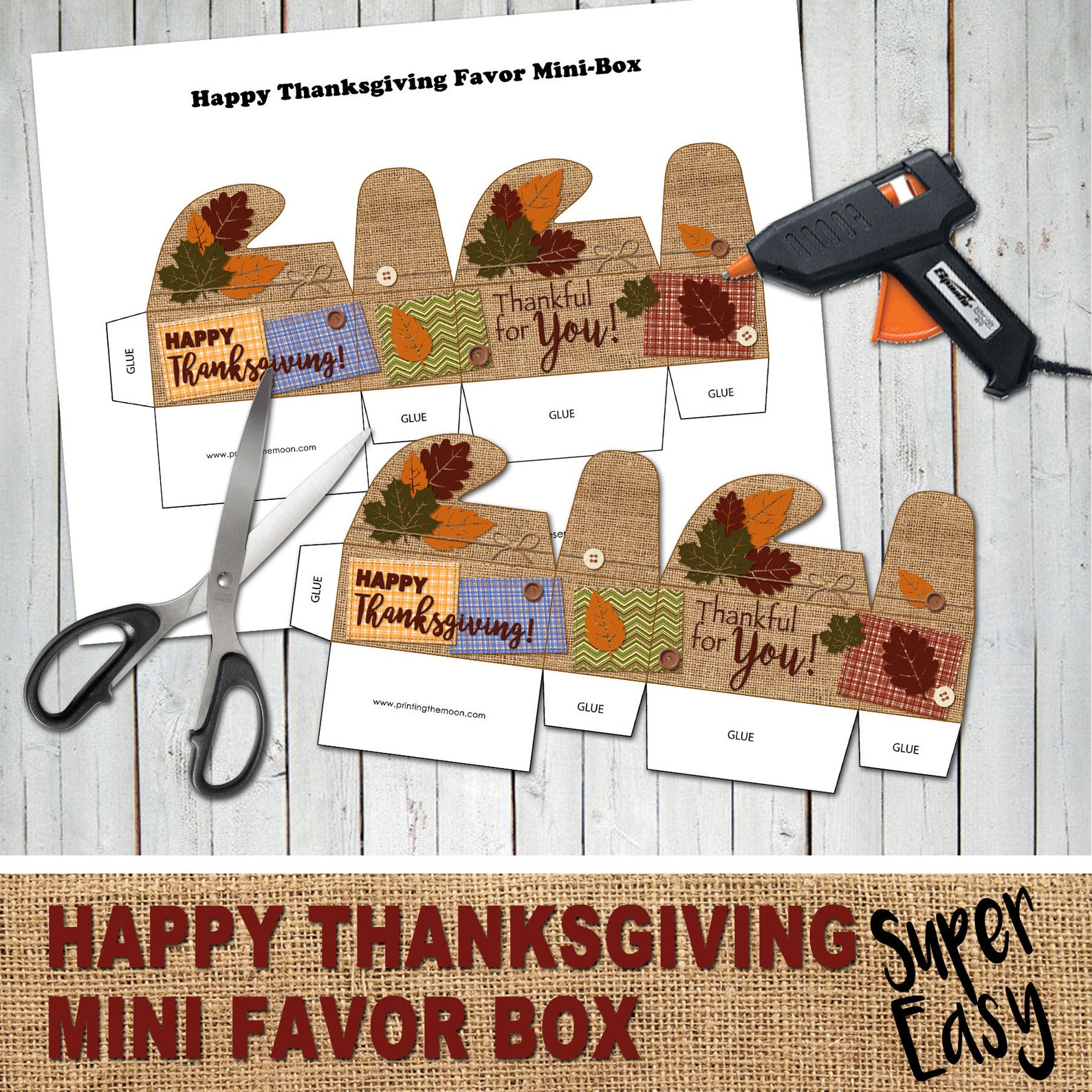 Thanksgiving crafts for kids without turkeys