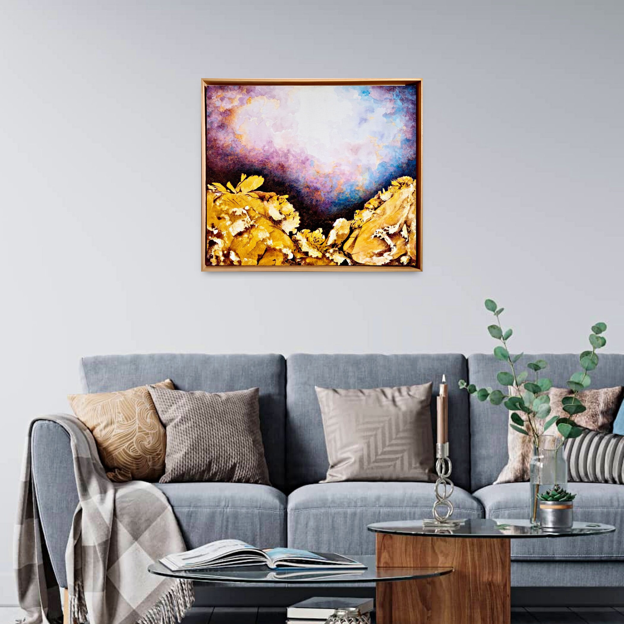Abstract Art Gallery Wall Wall Art Framed Art Fine Art | Etsy