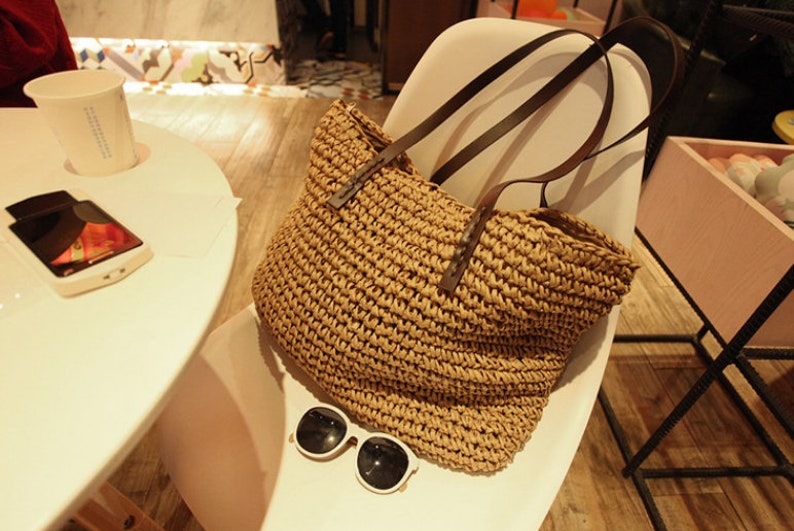 Straw bag/leisure wild/simple fashion/hand-woven rattan bag 