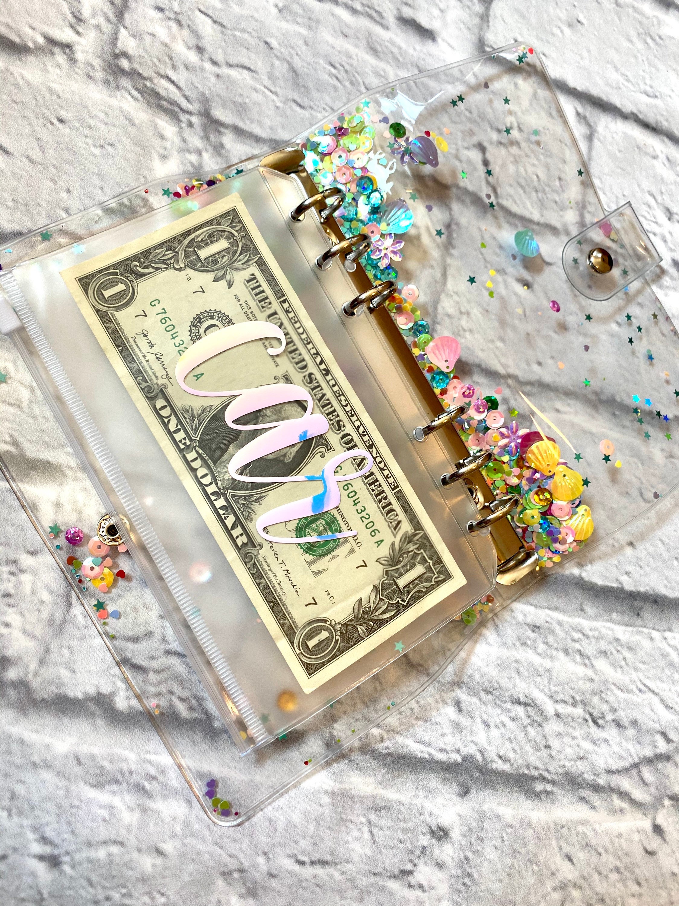 A6 Zipper Cash Envelope | Budget Planning Envelope | Dave Ramsey Styl…