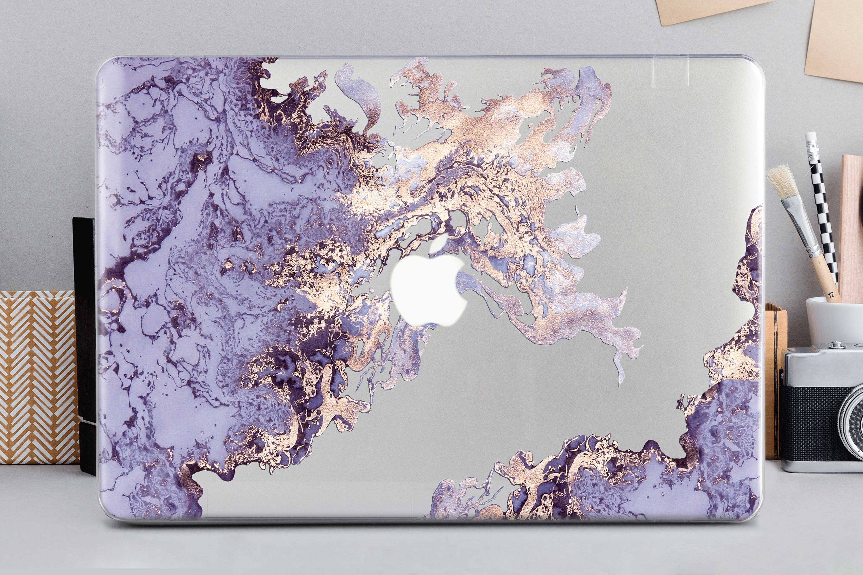 Blue Marble Macbook Pro 13 Inch Case Marbled Mac book Air Cover Retina 15 13 in Hard Shell Violet Marbel Texture 12 11 Cases for A1706 1707 1932 1989 Gift for her 